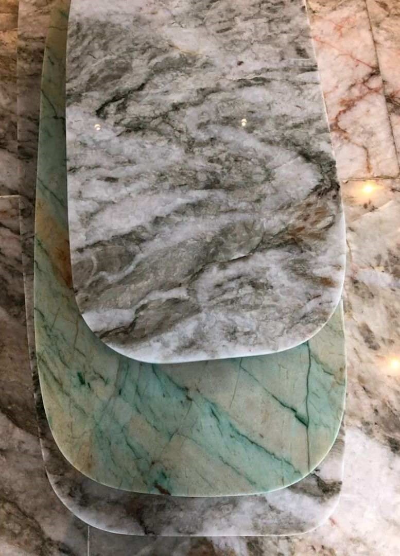 Vecchia Pearl Quartzite Slab Hawaii Stone Imports