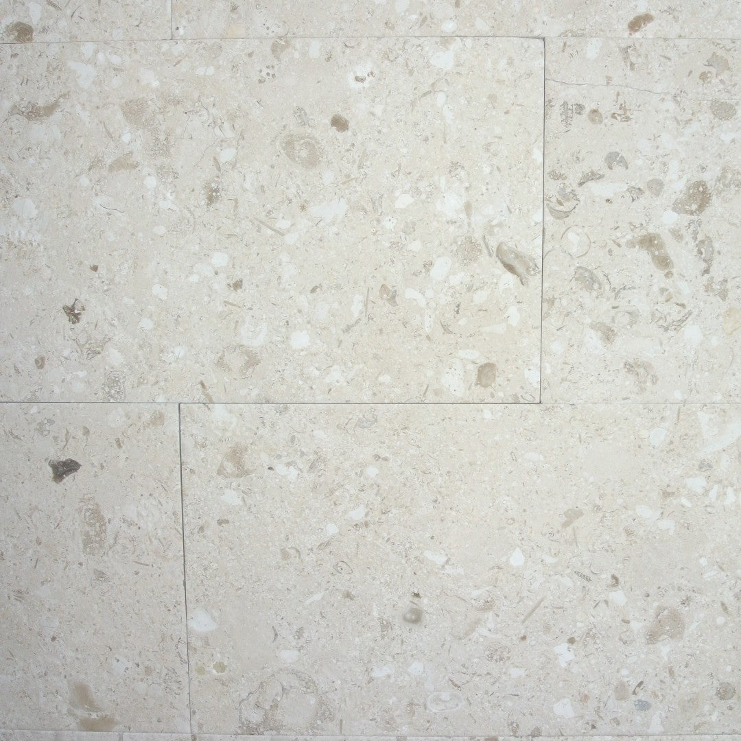 MIRABELLE Limestone Brushed Tile