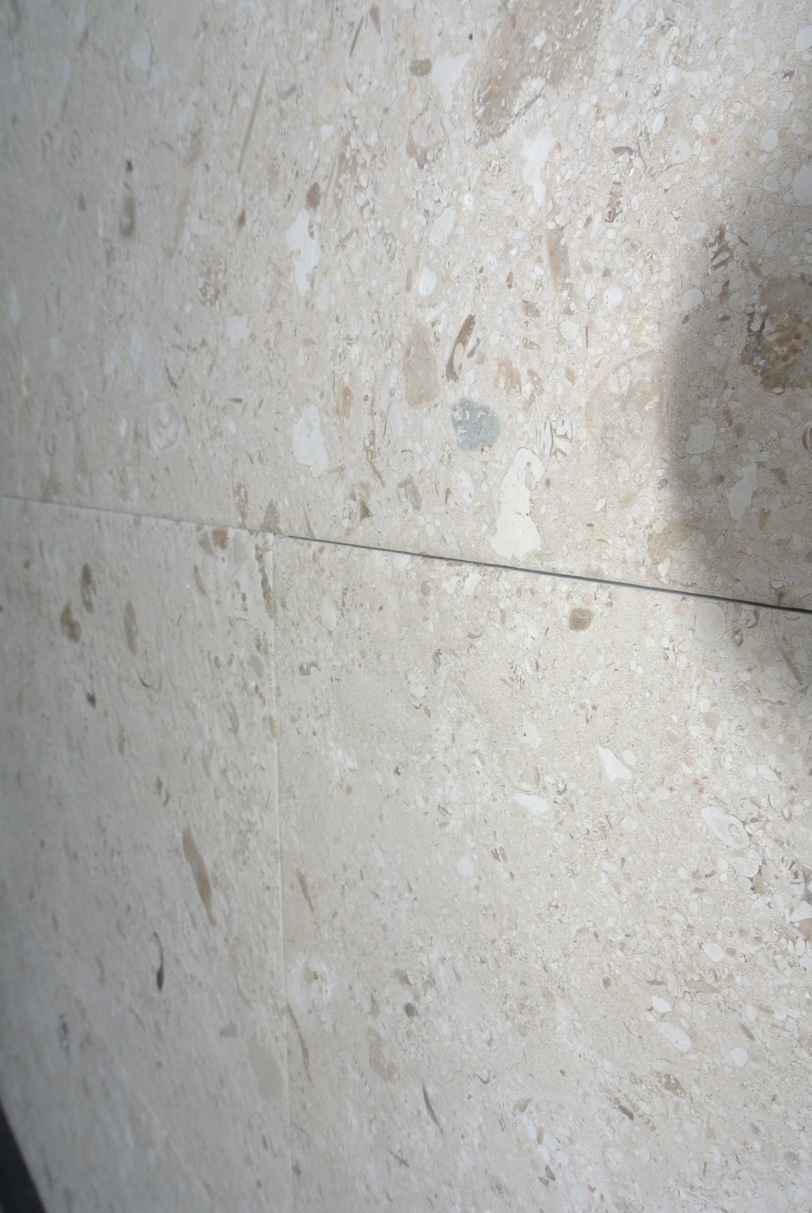 MIRABELLE Limestone Brushed Tile