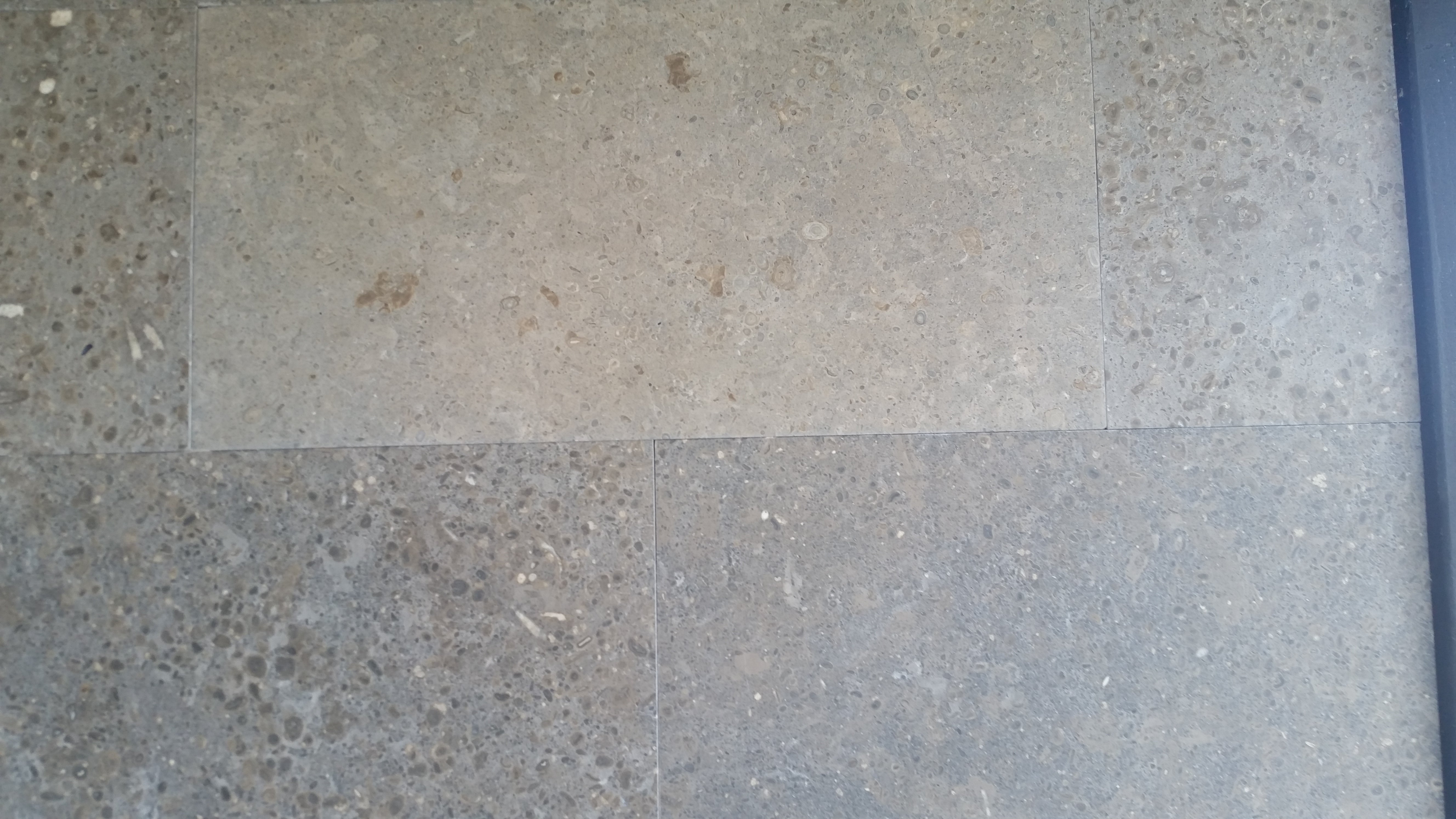 NOVA BLUE Limestone Brushed Tile