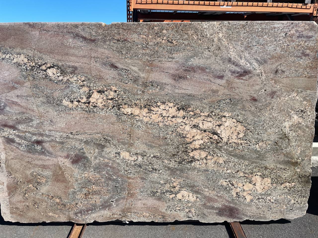 CREMA BORDEAUX Granite Polished Slab