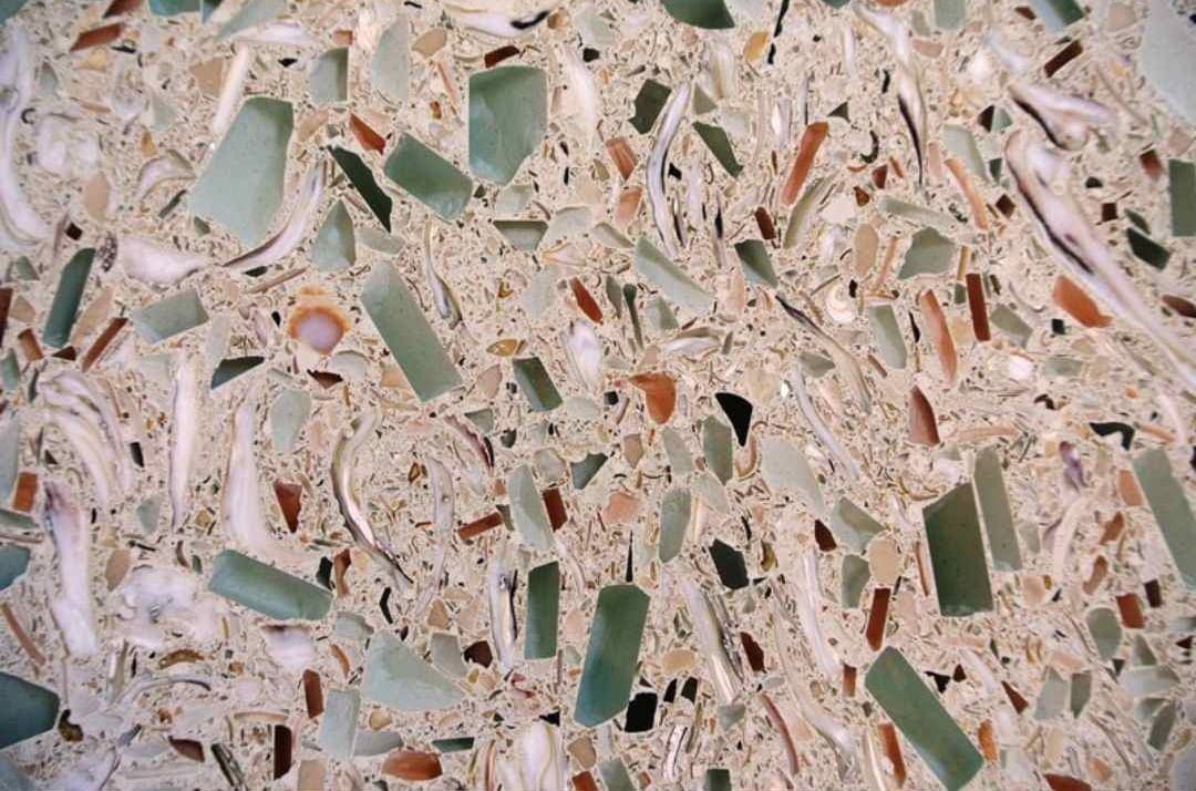 Rose Dhu Eco Quartz Slab Hawaii Stone Imports