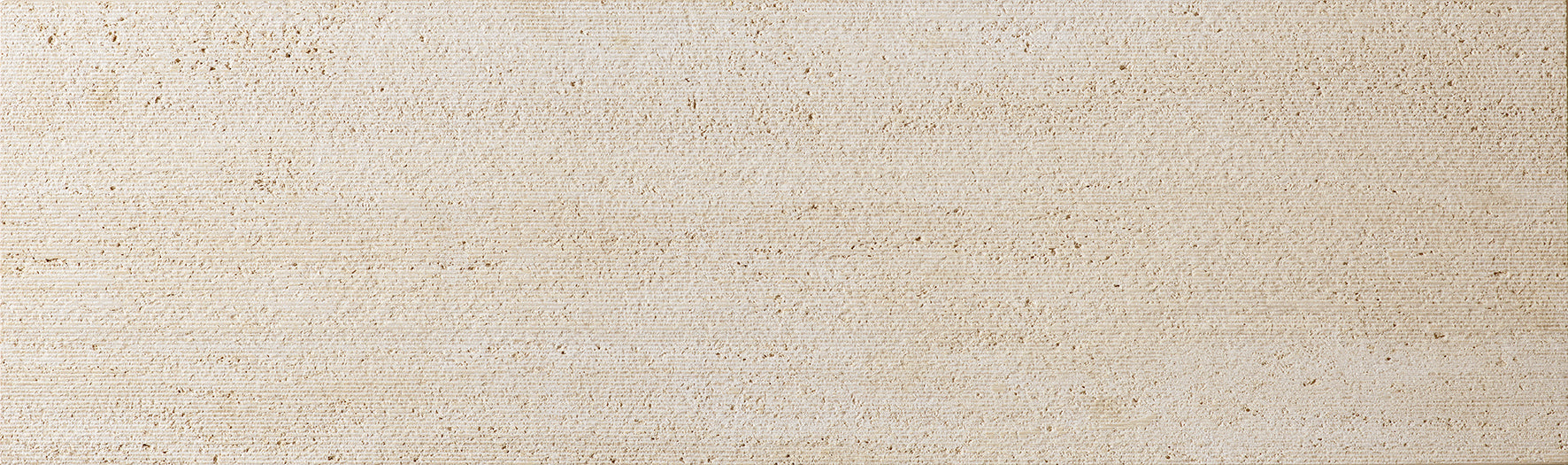 BIANCO DEI Travertine Scratched Slab