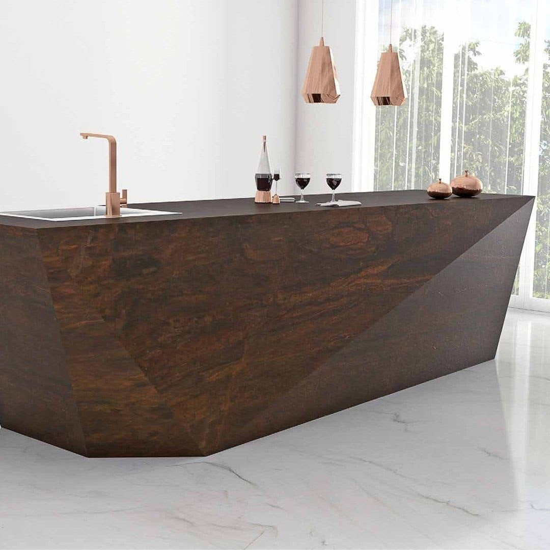 BRONZITE Quartzite Polished Slab