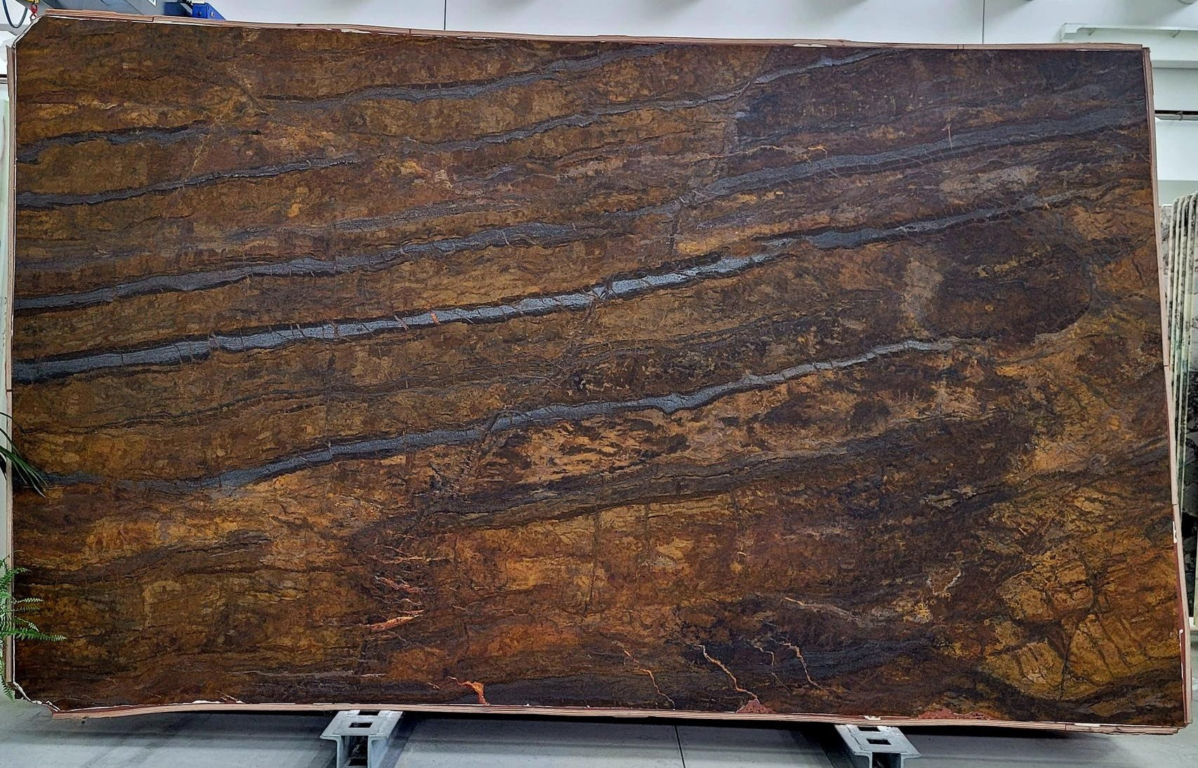 BRONZITE Quartzite Polished Slab