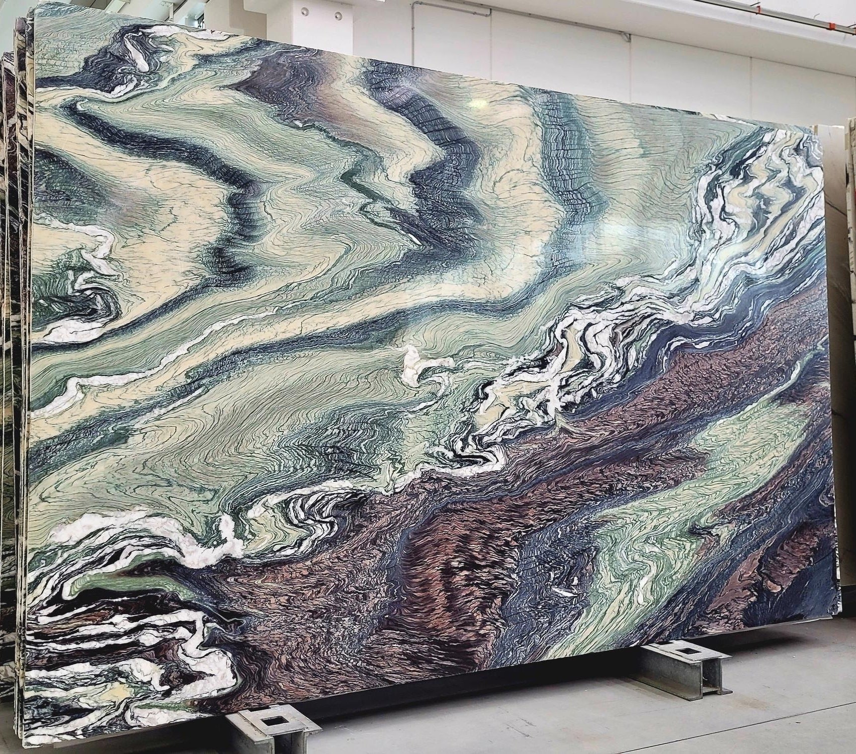 CIPOLLINO VERDE Marble Polished Slab