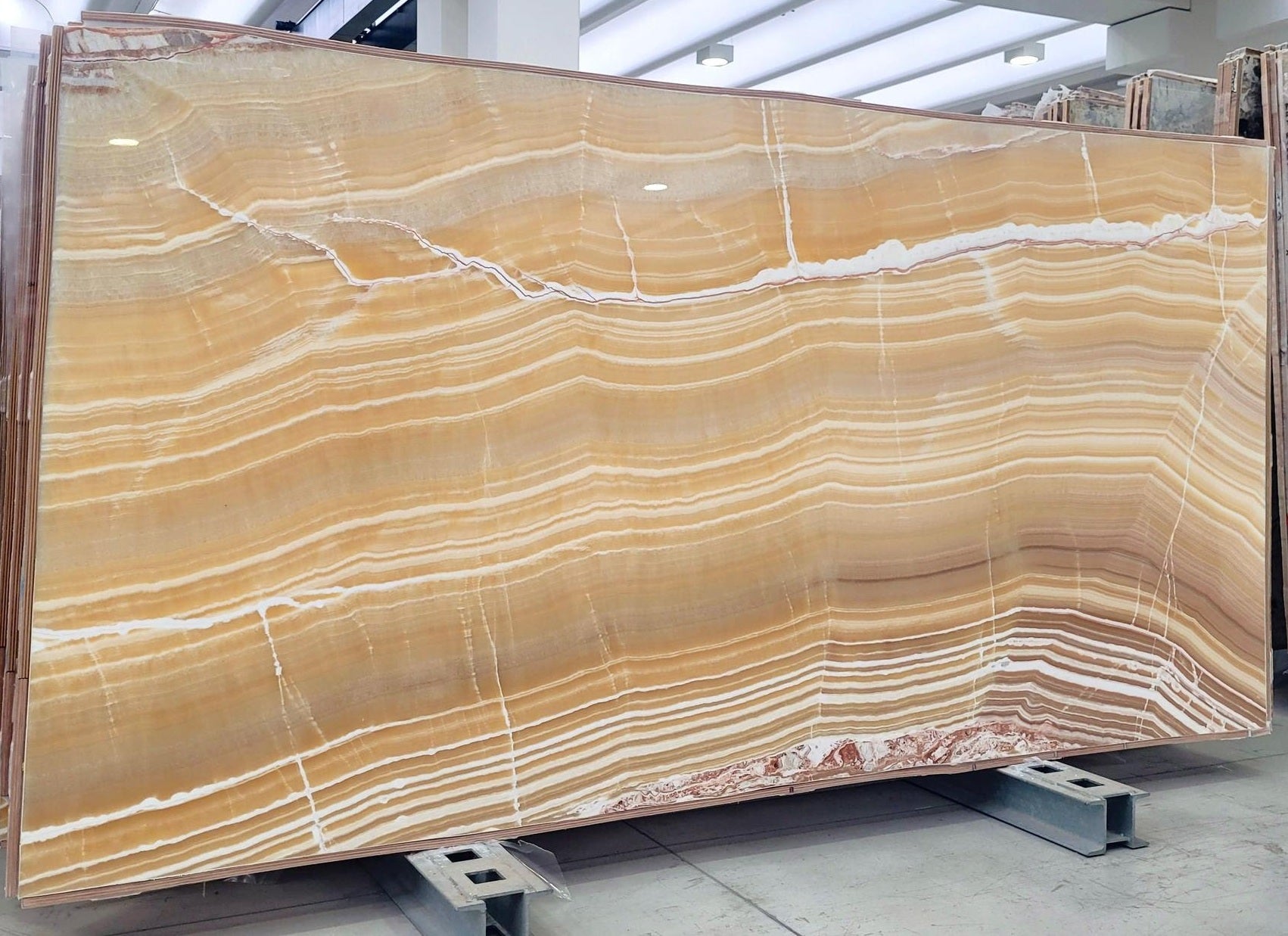 HONEY Onyx Polished Slab