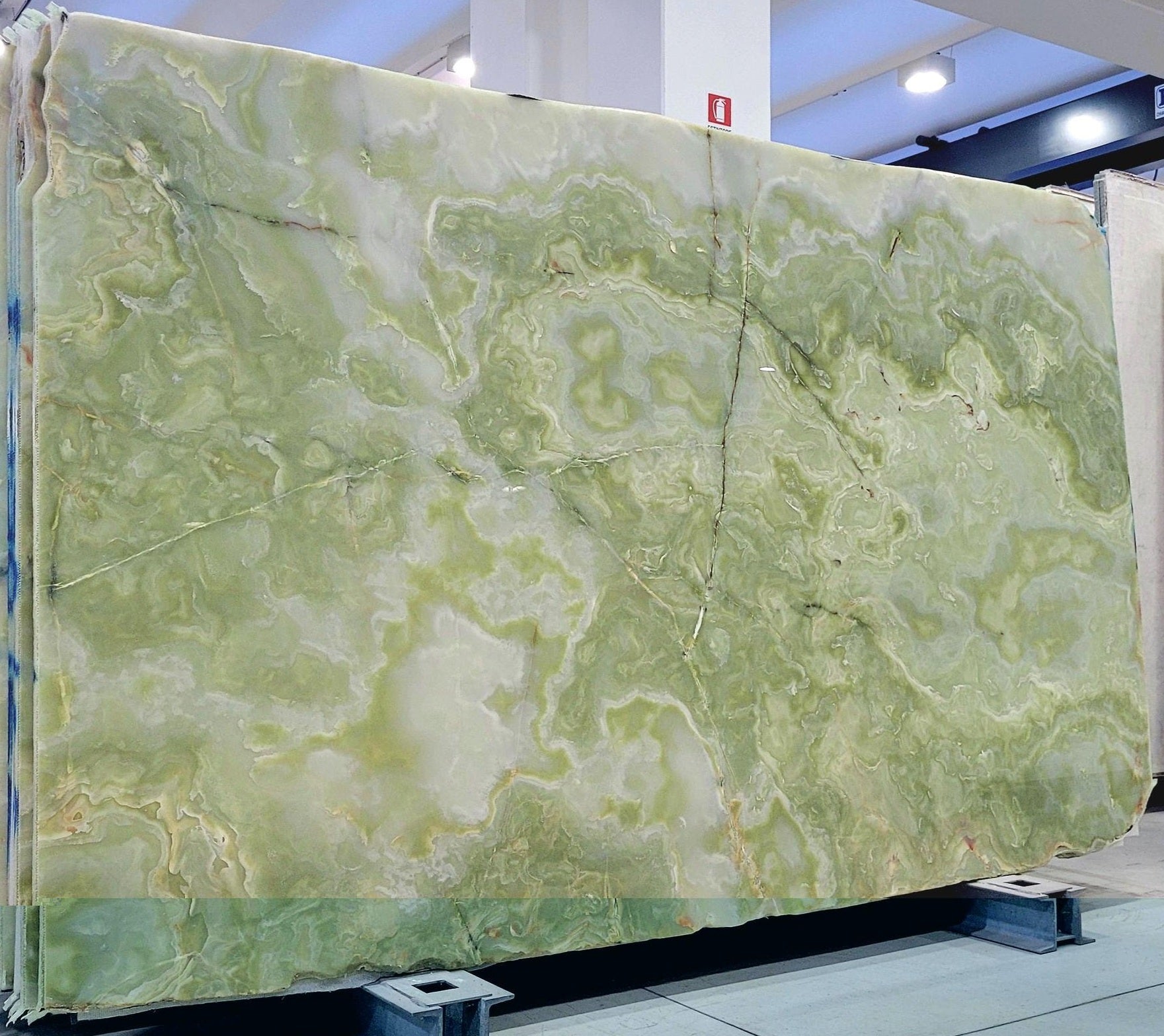 JADE GREEN Onyx Polished Slab