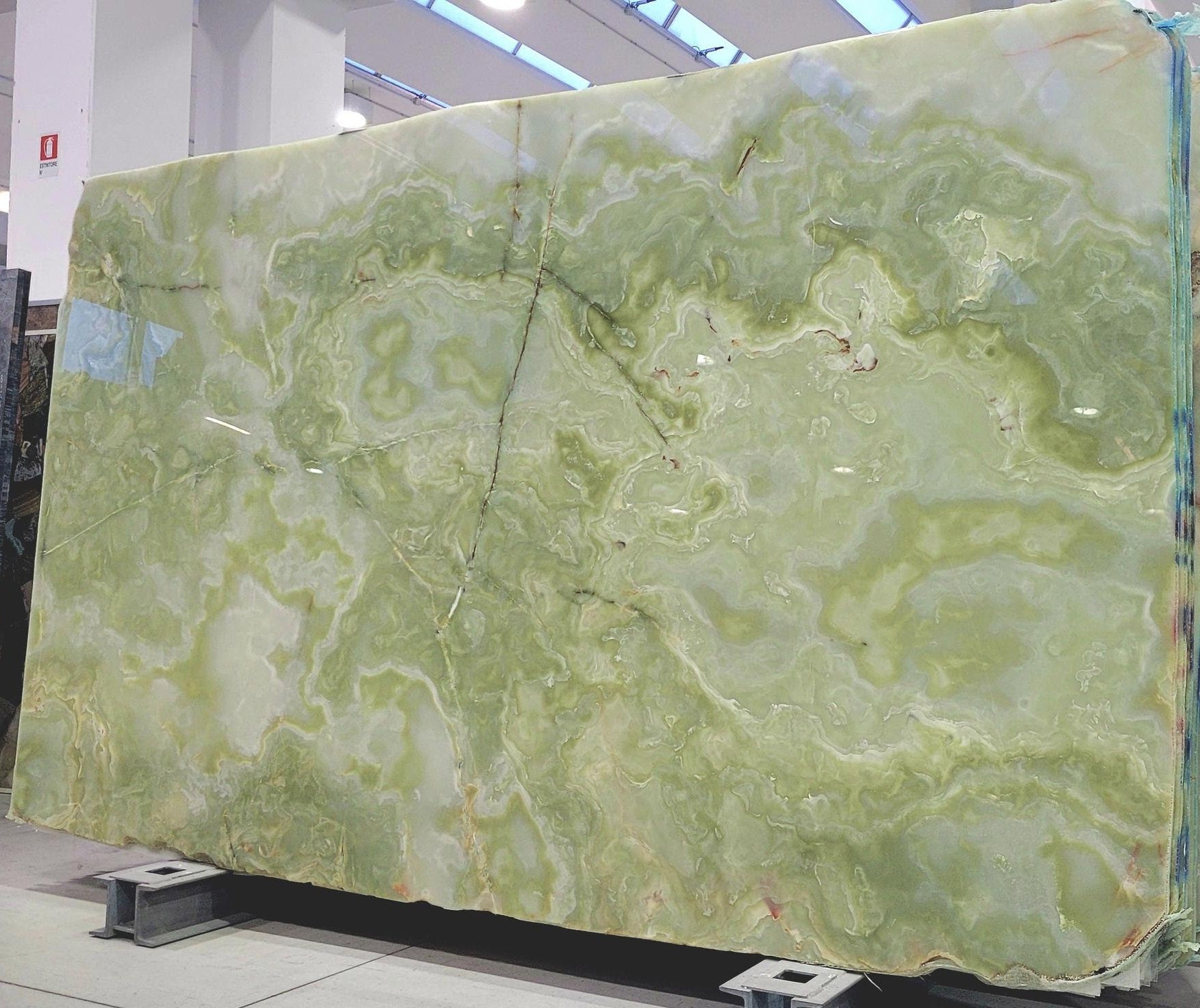 JADE GREEN Onyx Polished Slab