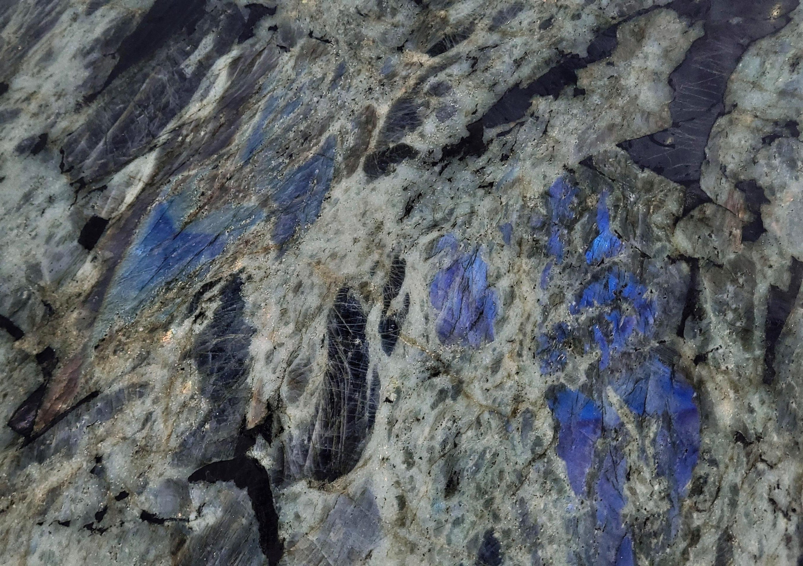 LEMURIAN BLUE Granite Polished Slab