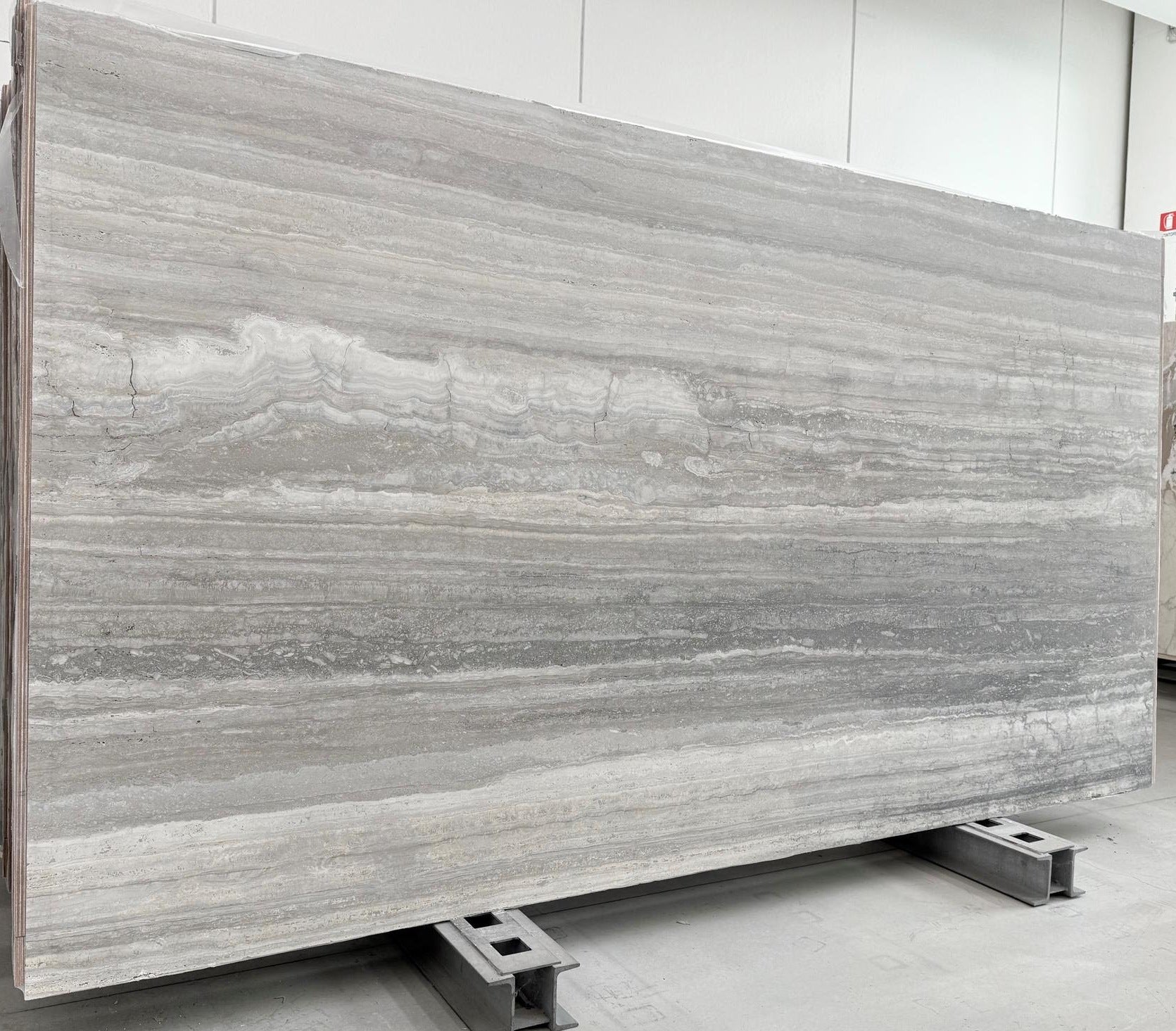 OCEAN BLUE Travertine Honed-Filled Slab