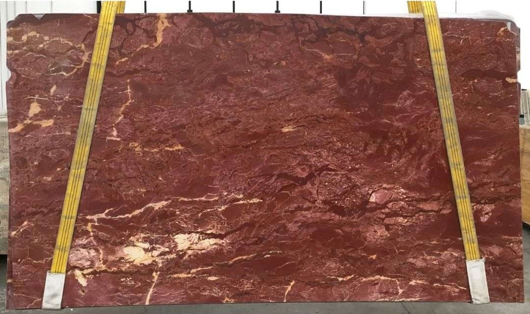 Rosso Venezia Marble Slab Hawaii Stone Imports