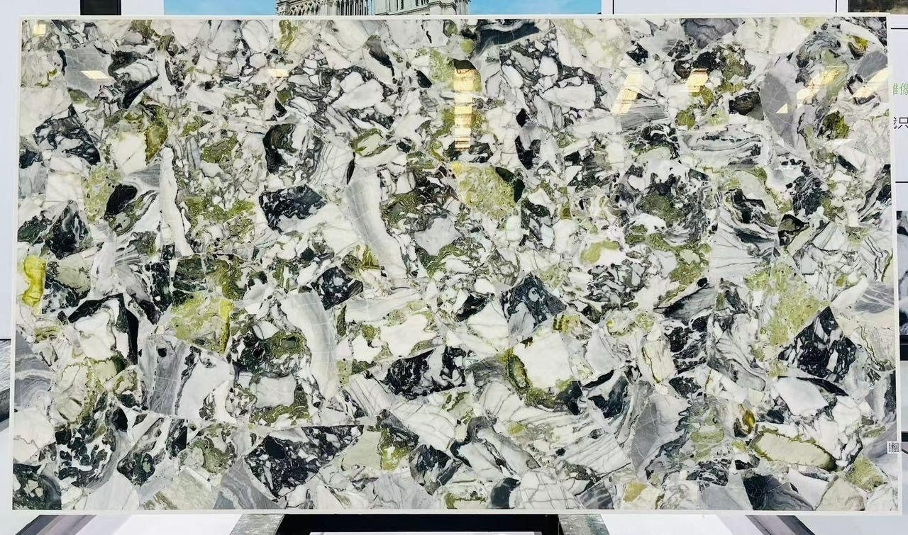 WHITE BEAUTY Semi Precious Gemstone Polished Slab