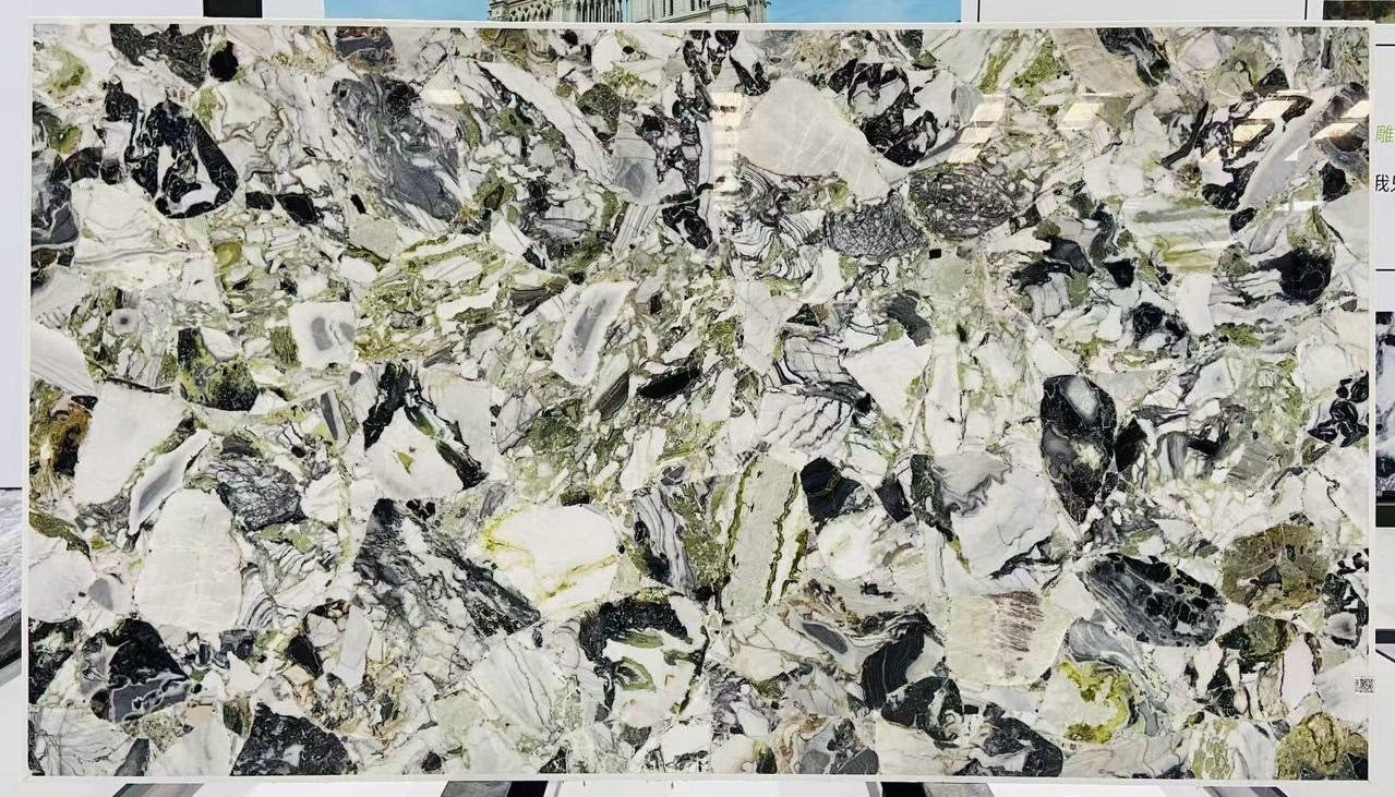 WHITE BEAUTY Semi Precious Gemstone Polished Slab