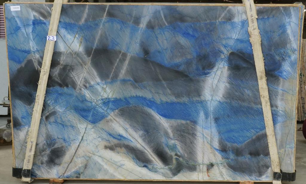 BLUE MACAUBAS INFINITY Quartzite Polished Slab
