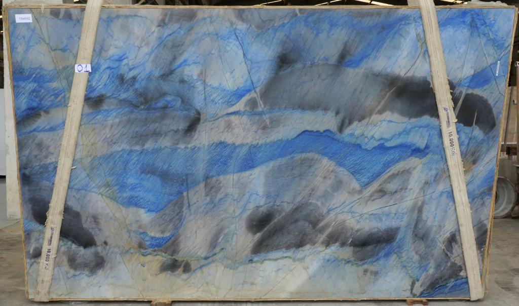 BLUE MACAUBAS INFINITY Quartzite Polished Slab