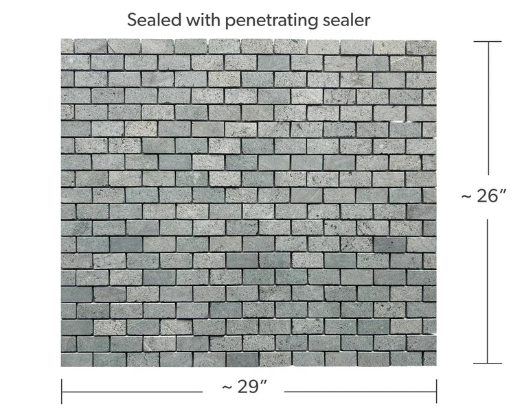 SUKABUMI SELECT 2.50x1.25 Honed Offset Mosaic