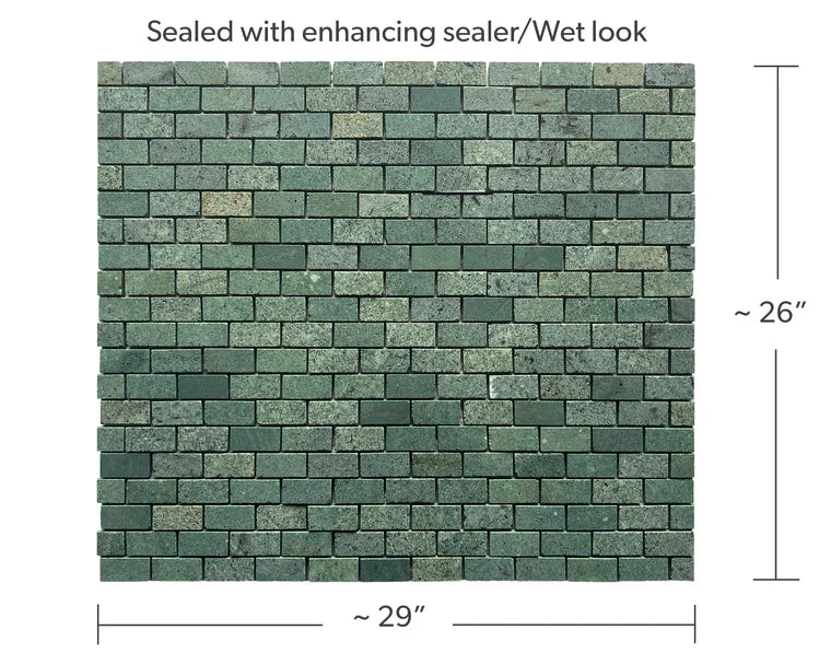 SUKABUMI SELECT 2.50x1.25 Honed Offset Mosaic