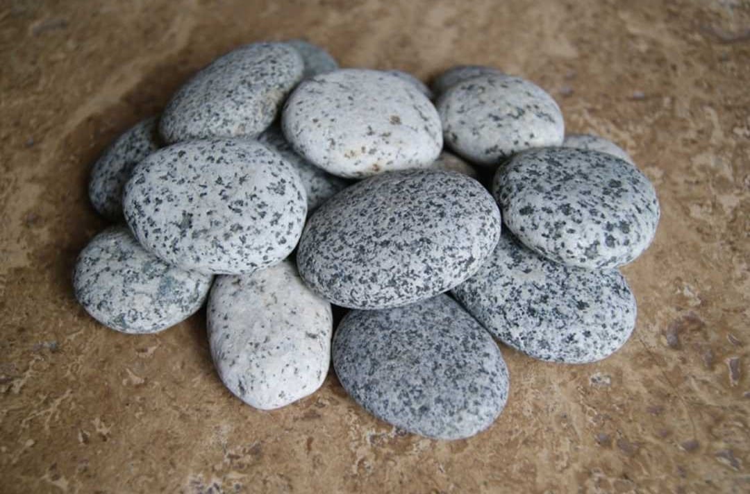 Sumba Speckled Basalt Garden Pebbles Hawaii Stone Imports