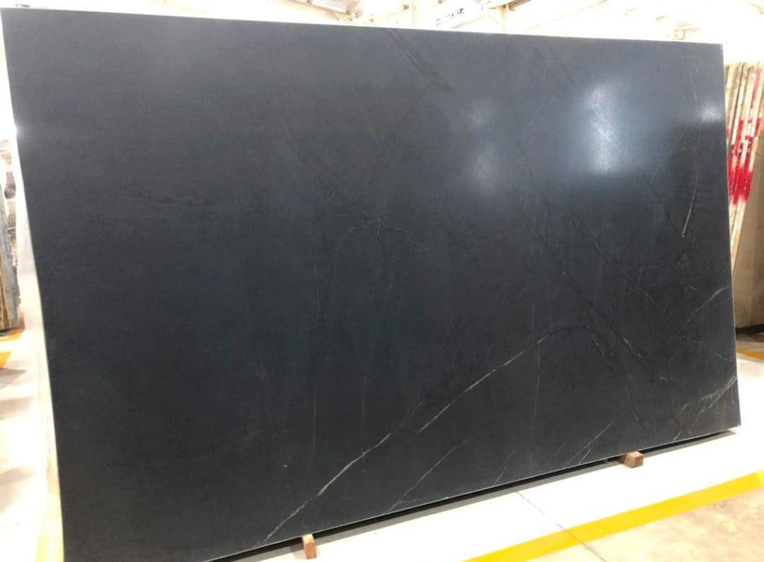 Black Vie Soapstone Slab Hawaii Stone Imports