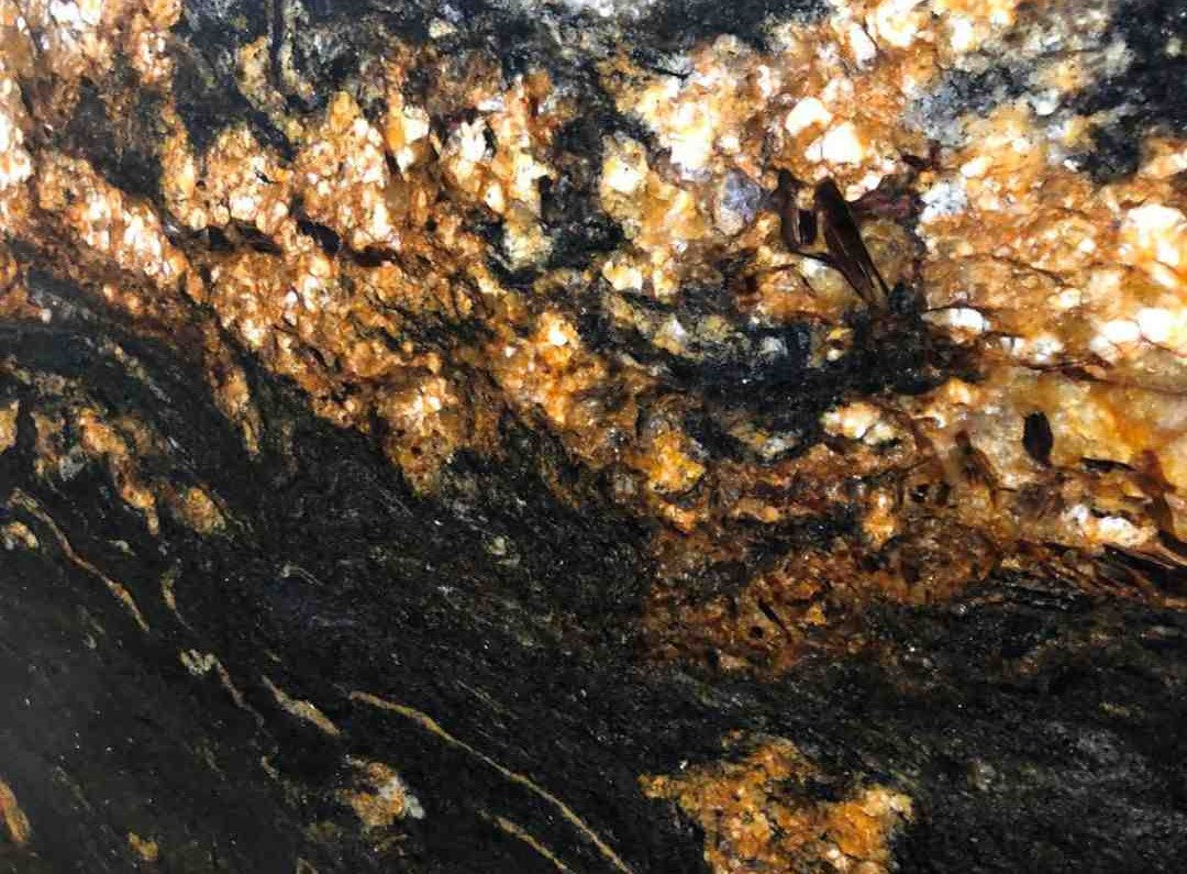 Golden Fusion Granite Slab Hawaii Stone Imports