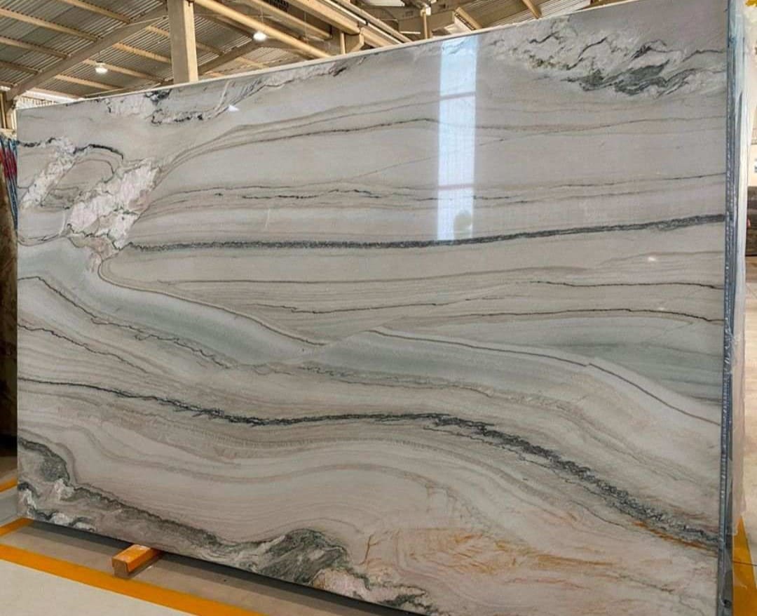 Macaubas Phantasy Quartzite Slab Hawaii Stone Imports