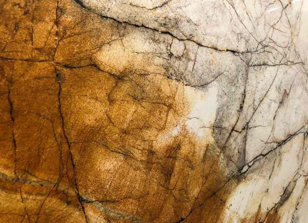 Rusty Sun Quartzite Slab Hawaii Stone Imports