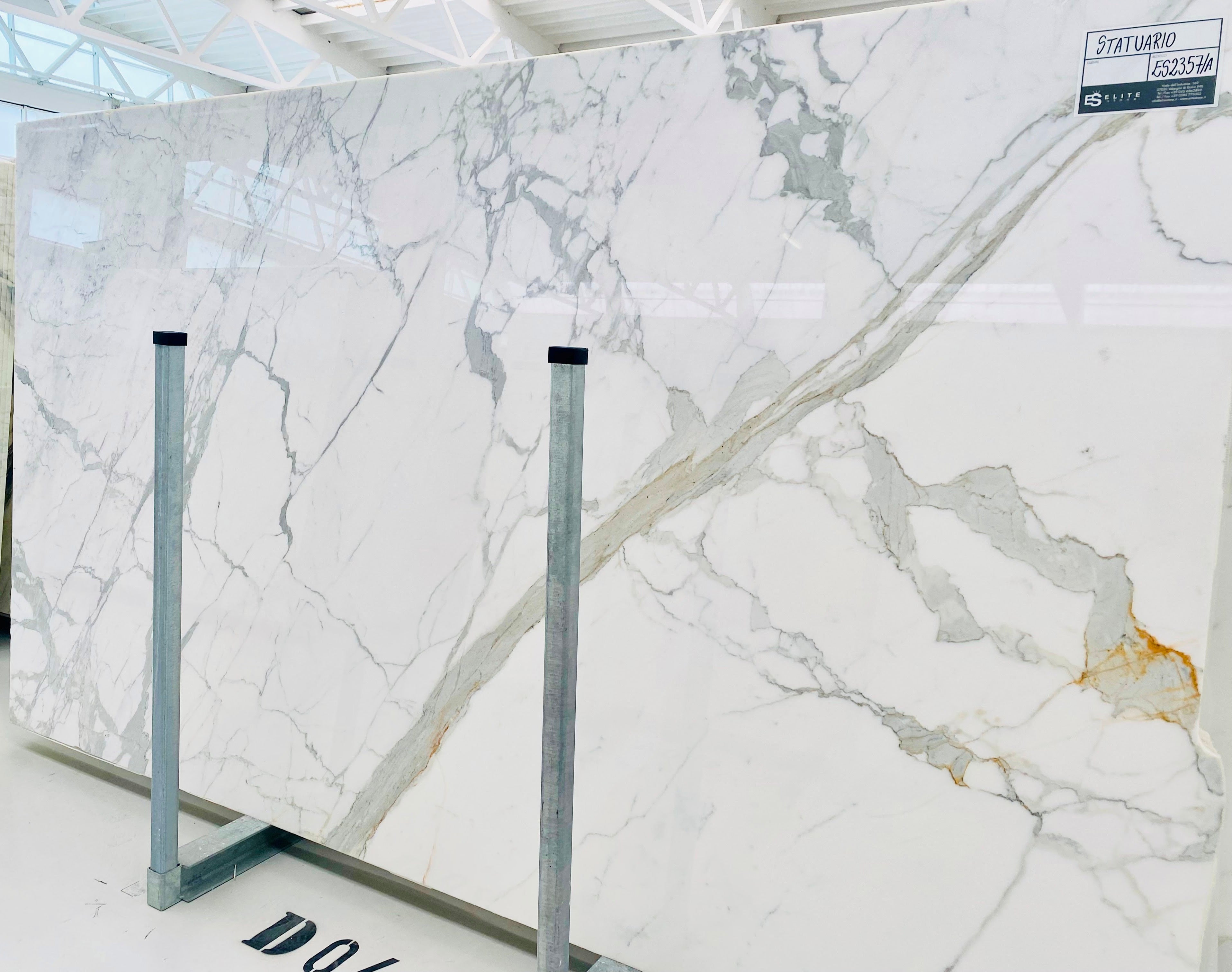 STATUARIO Marble Polished Slab