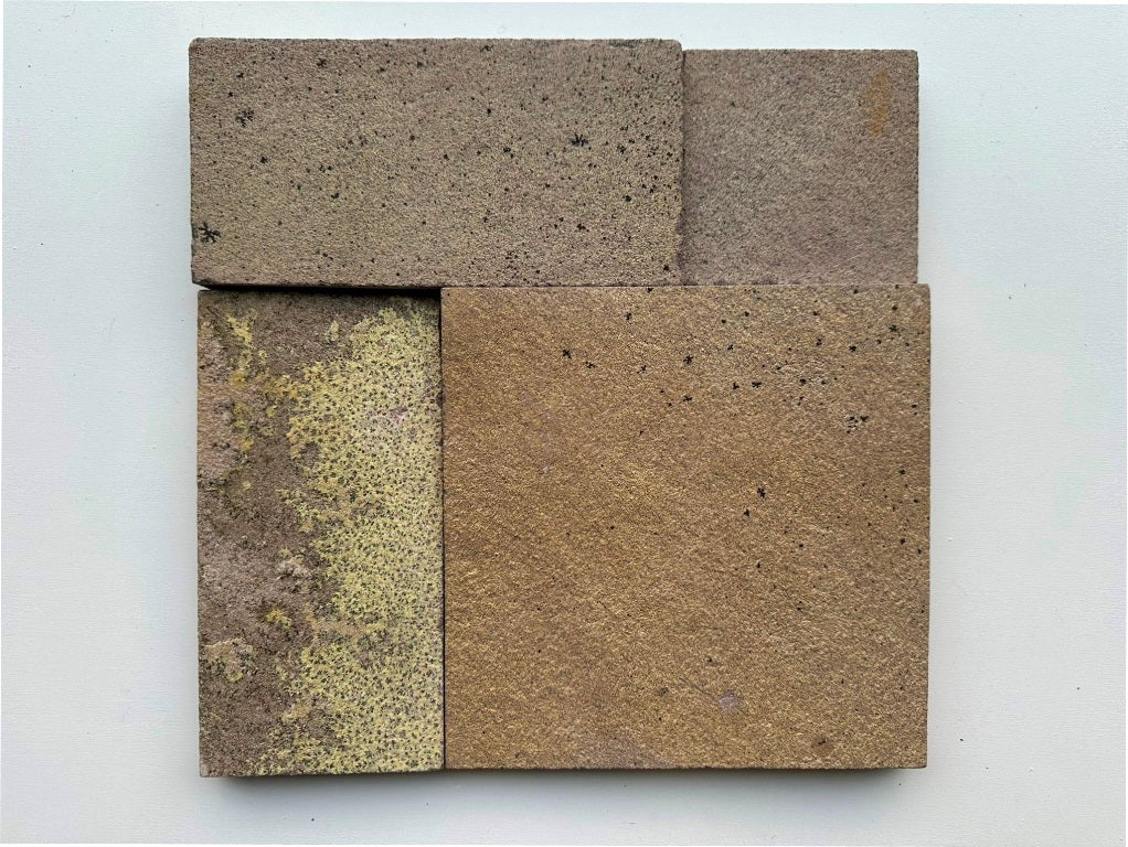 NAVARO VULCANO Basalt Split-face rectangles & squares, stacked glued Wall Veneer