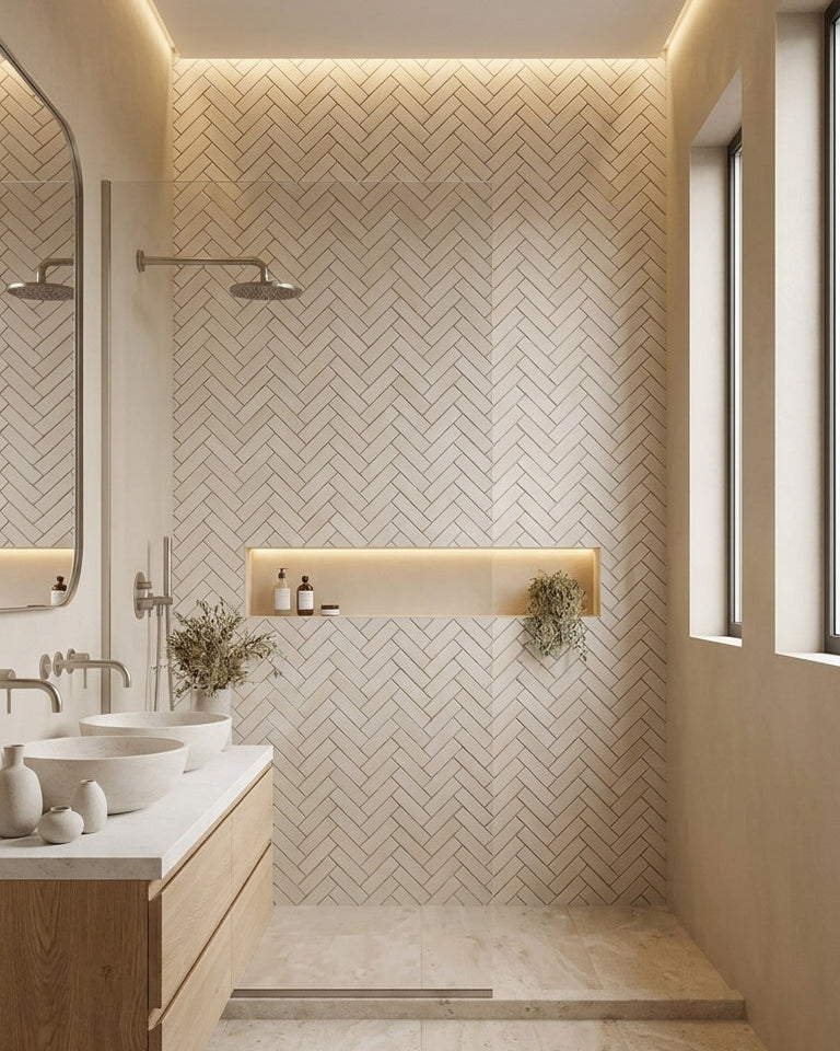 AMALFI, FINEZZA HERRINGBONE, Mosaic - Tutta Vita