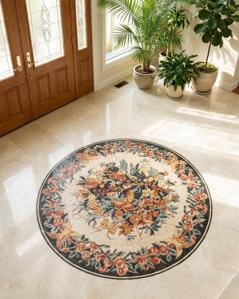 COLONNA, PARVIS HAND-CUT MURAL, Mosaic - Tutta Vita