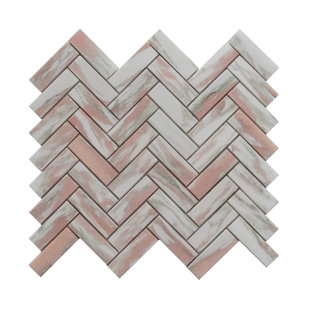 CORALINE, FINEZZA HERRINGBONE MOSAIC