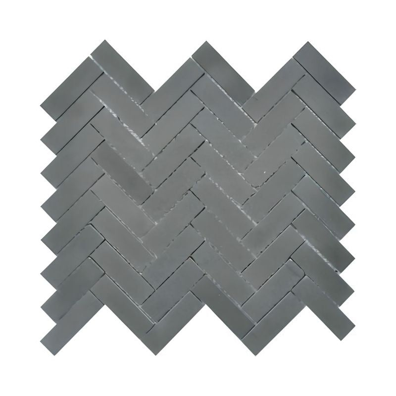 GRAPHITE, FINEZZA HERRINGBONE MOSAIC