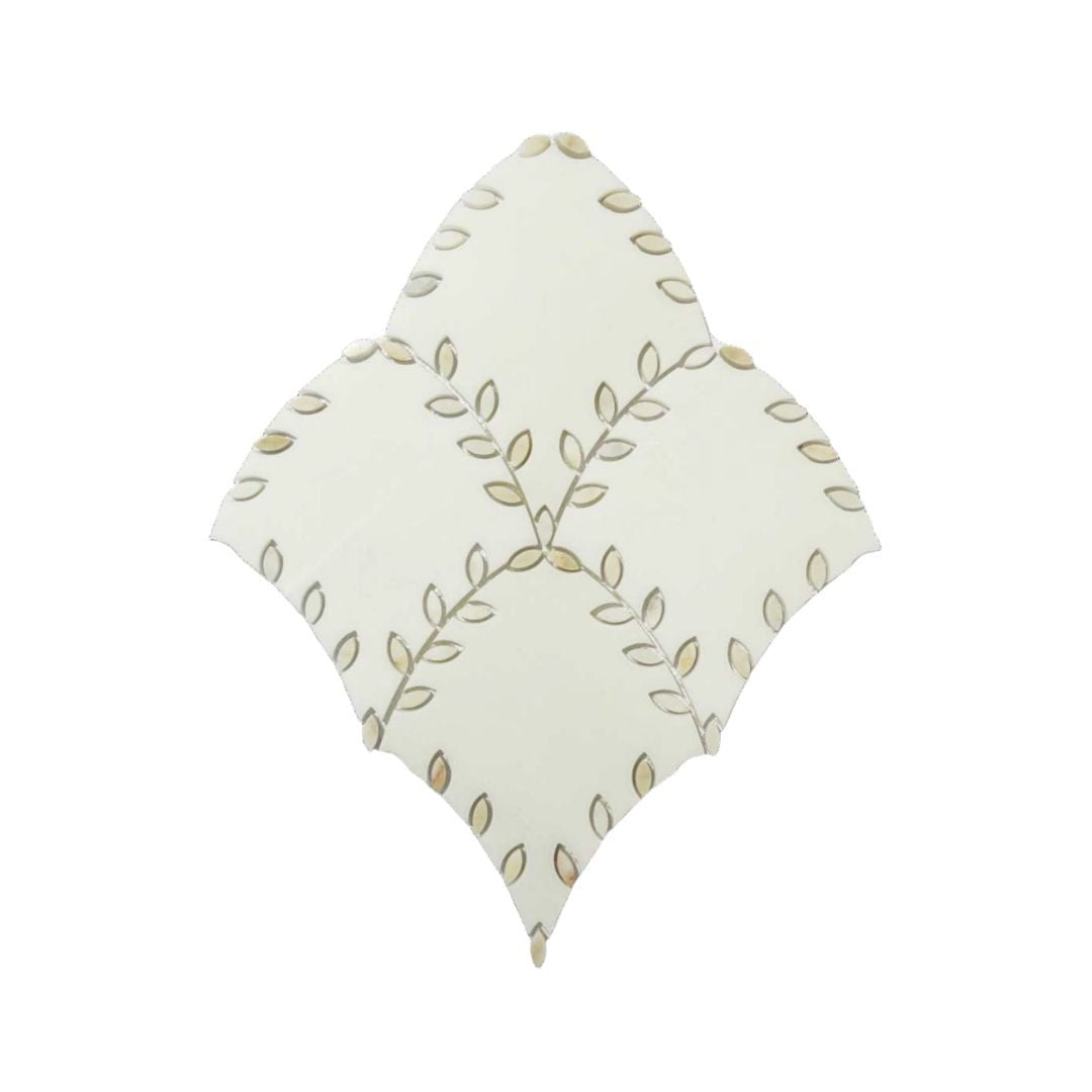 LINNEA, VOLUTA LEAVES MOSAIC