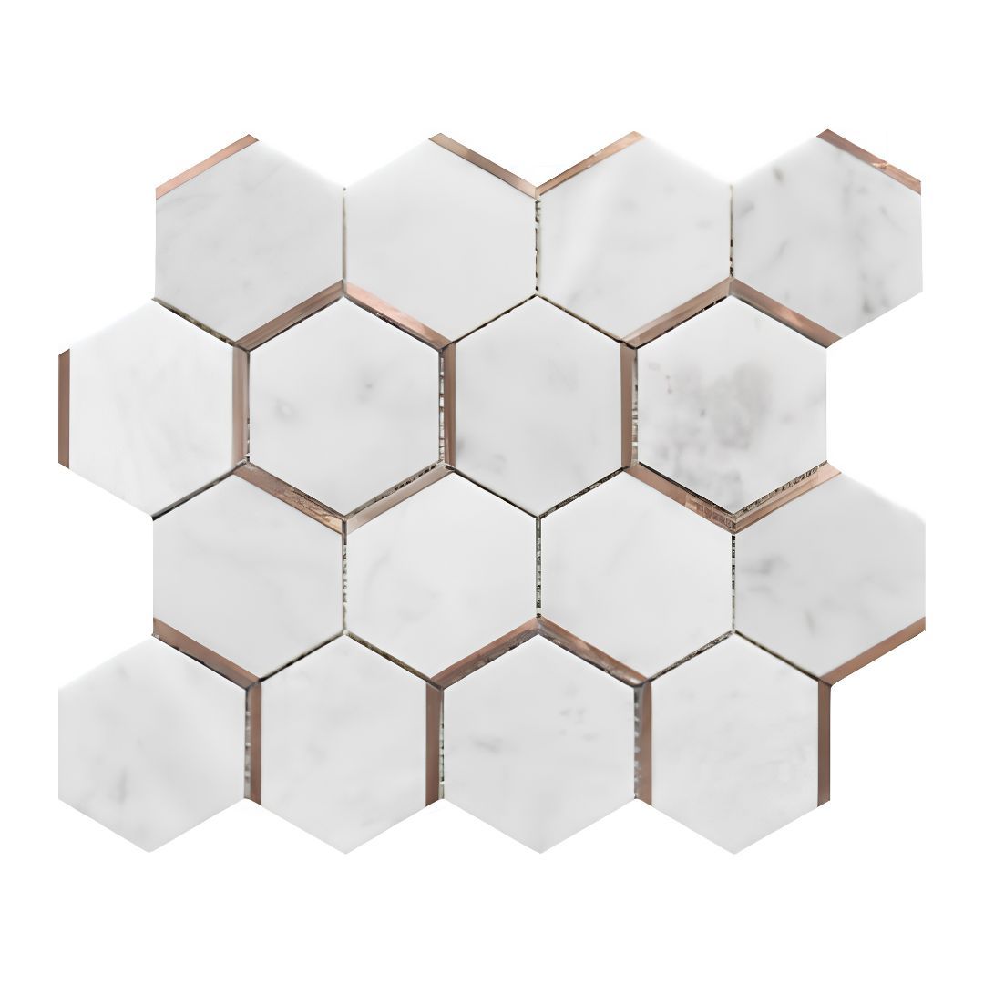 ROSALINE, ARVENA HEXAGON MOSAIC