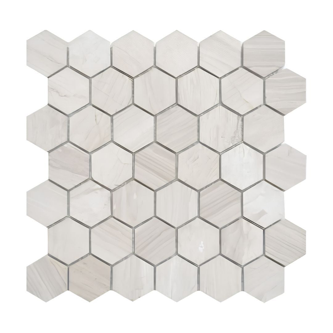 SHELL, CALISSA HEXAGON MOSAIC