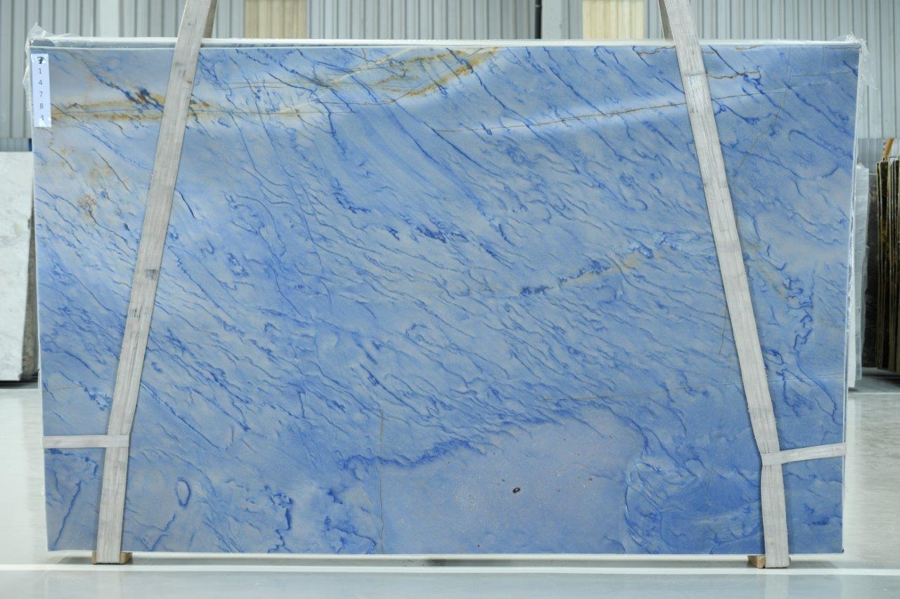 Azul Macaubas Quartzite Slab Hawaii Stone Imports