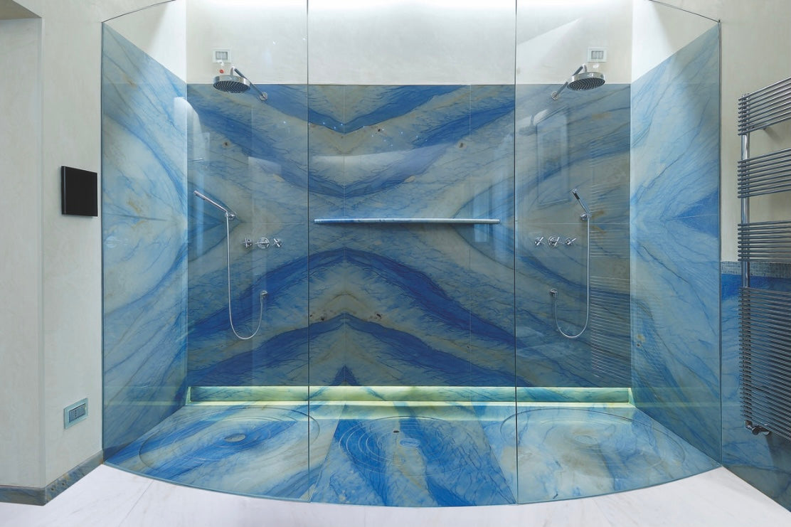 AZUL MACAUBAS Quartzite Polished Slab