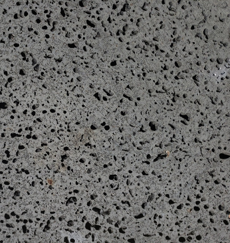 PUKA LAVA GREY - STRAIGHT, Basalt Saw Cut - 18" x 18" x 1.5" thick Paver