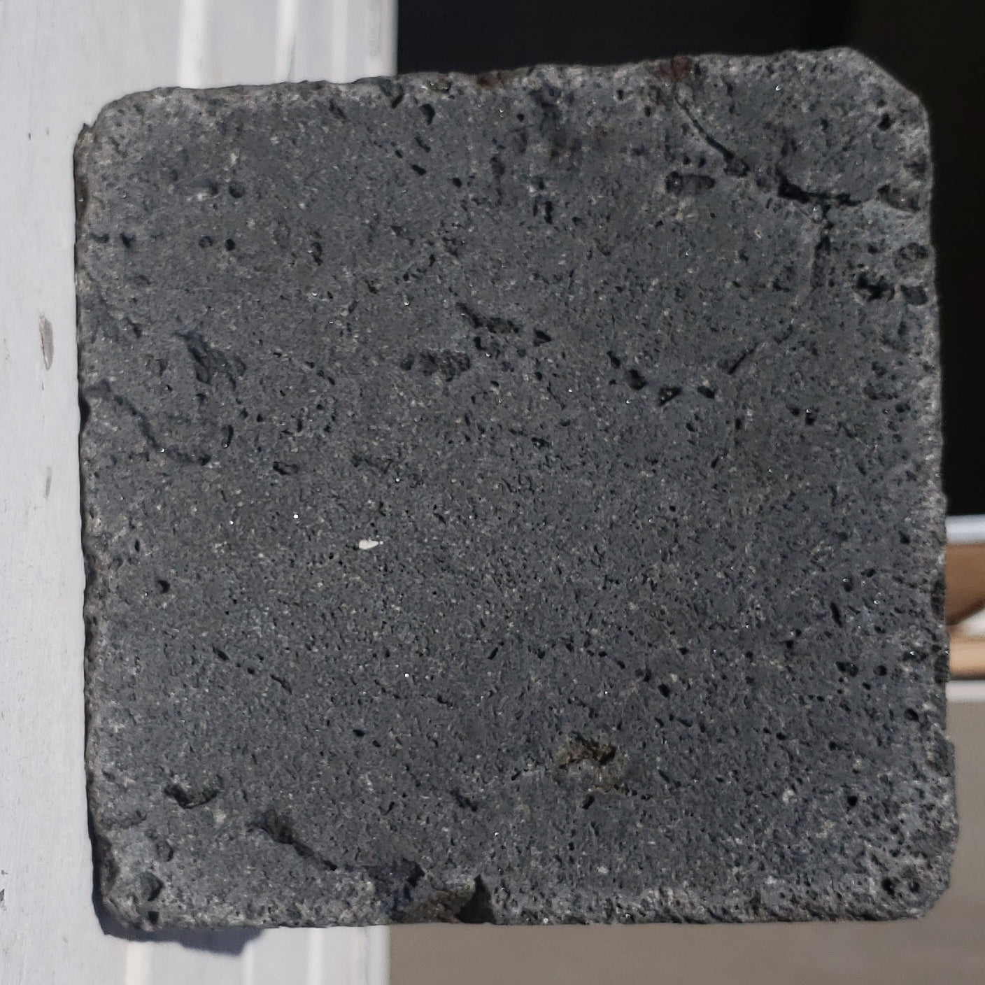 PUKA LAVA GREY - COBBLES, Basalt Brushed - 4" x 4" x 1.5" Paver & Flagstone