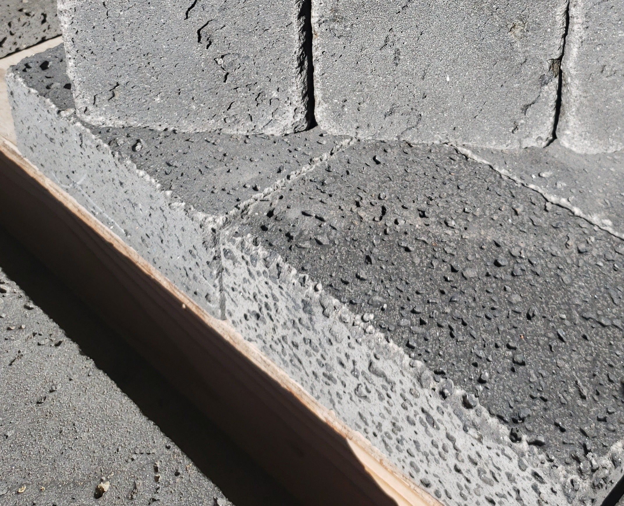 PUKA LAVA GREY - COBBLES, Basalt Brushed - 4" x 4" x 1.5" Paver & Flagstone