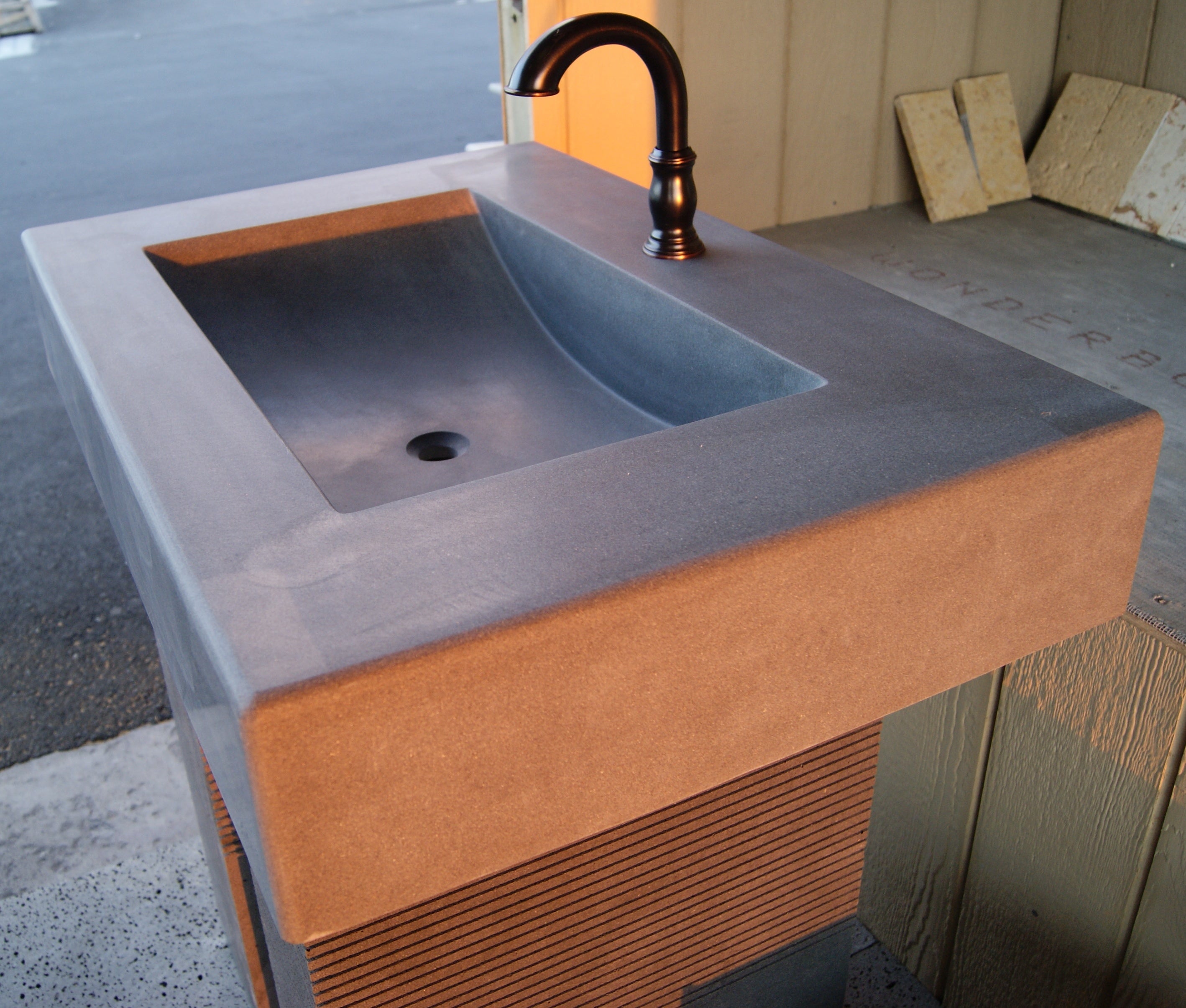 SOLID LAVA GREY Basalt Honed/Filled