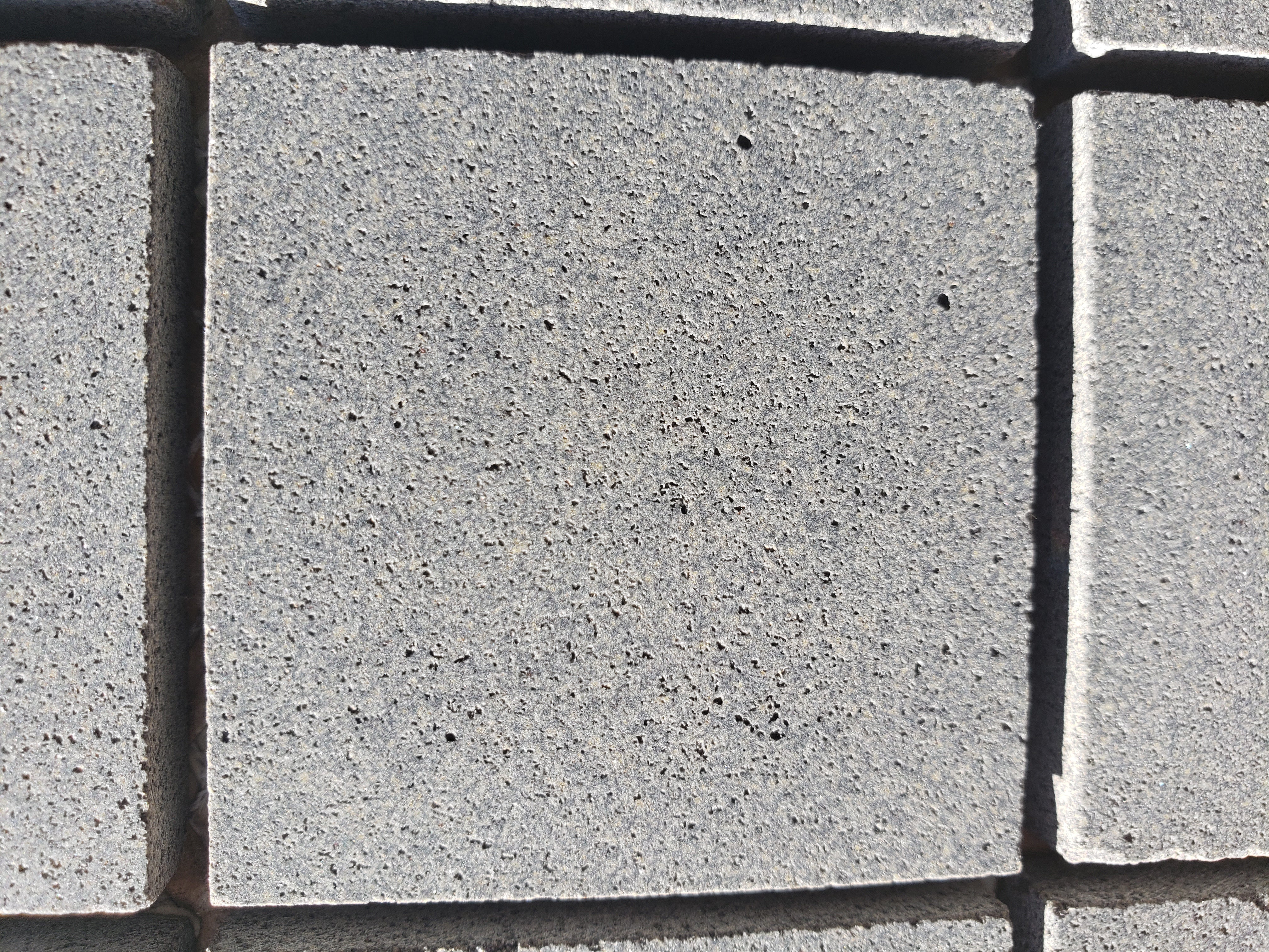 SOLID LAVA GREY Classic Squares 2"x2" on mesh 12"x12" Honed Mosaic - Havai'iano
