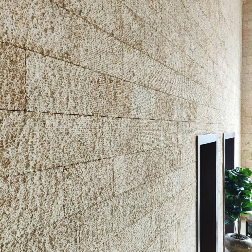 CORAL CLASSIC Fine-Line-Chiseled Straight Edge Wall Veneer