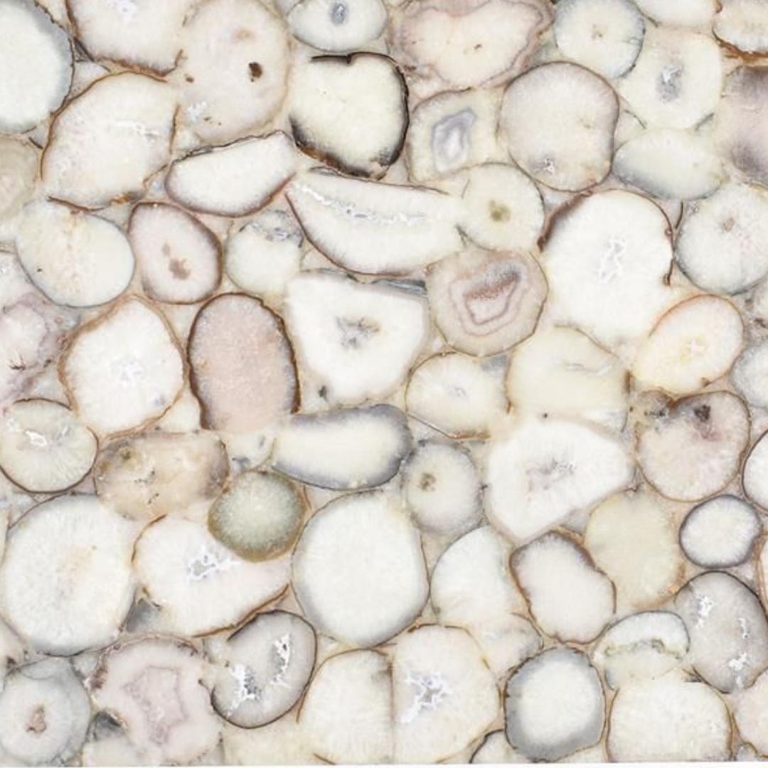 Bone Semi-Precious Agate Slab Hawaii Stone Imports