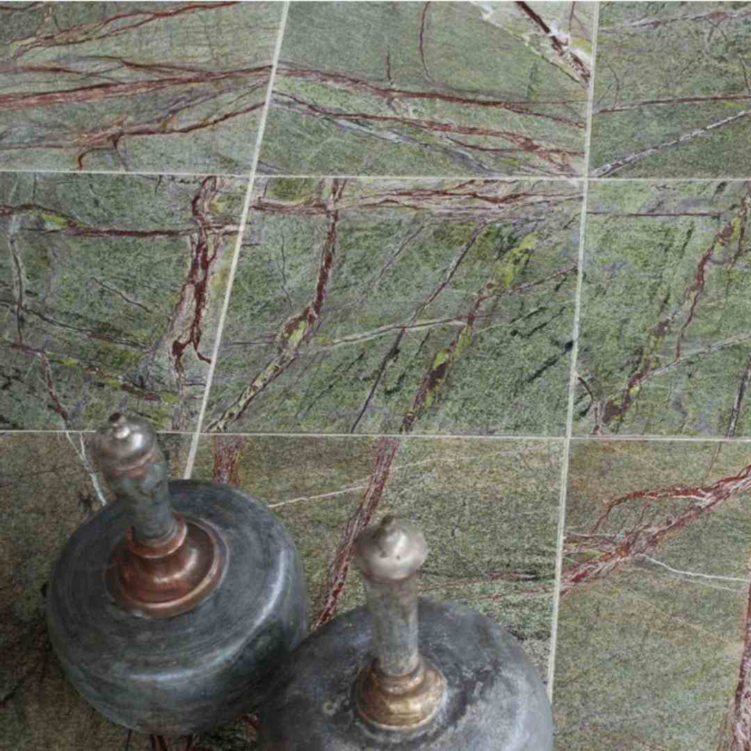 Forest Green Marble Tile Hawaii Stone Imports
