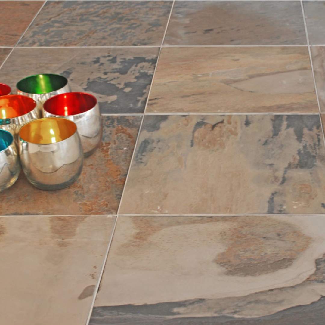 Indian Autumn Slate Tile Hawaii Stone Imports