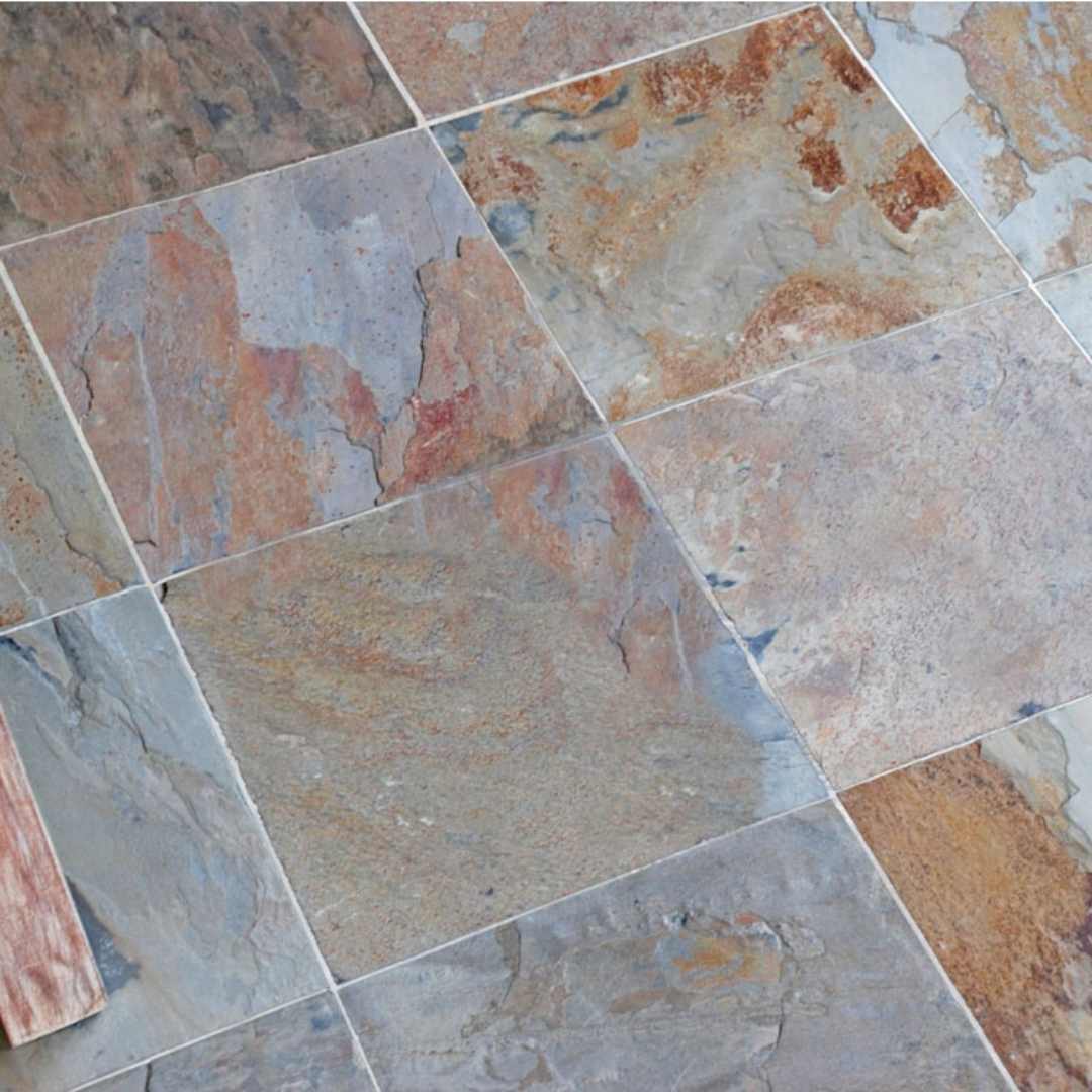Indian Autumn Slate Tile Hawaii Stone Imports
