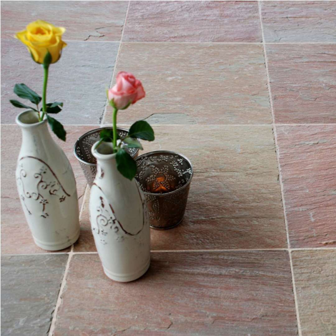 Lime Pink Limestone Tile Hawaii Stone Imports