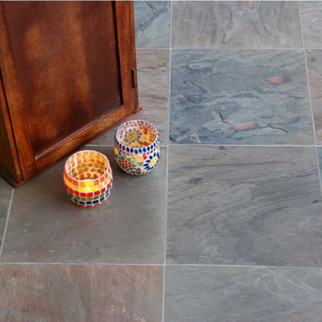 Multicolour Slate Tile Hawaii Stone Imports